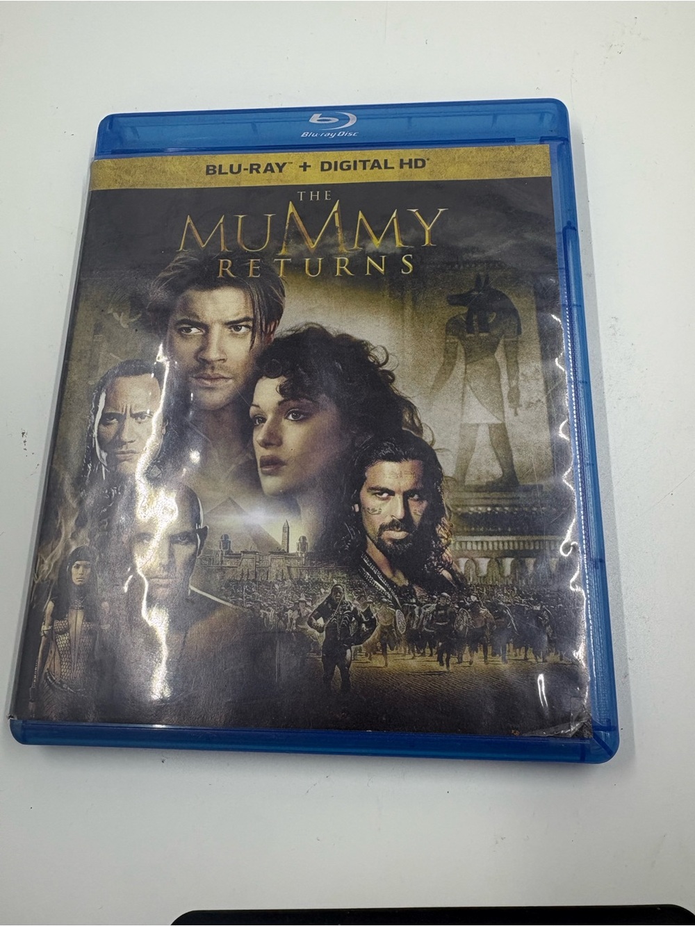 The Mummy Returns Blu-ray + Digital HD - Blue Case